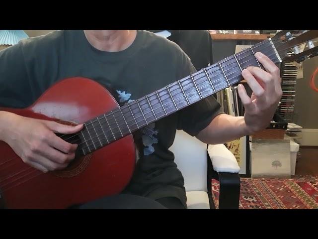 Genesis in Classical Guitar - Afterglow (with Phil Collins vocal)