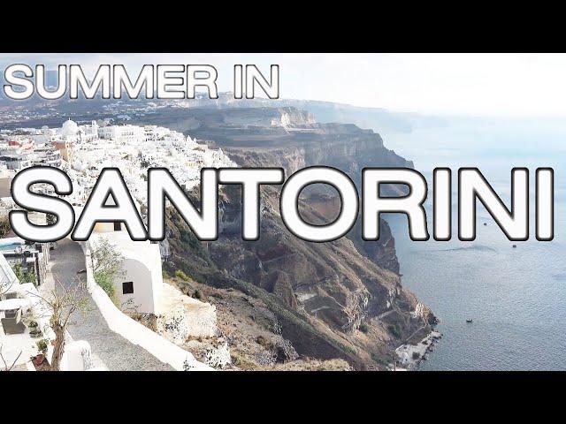 Seasonal Horizons: Summer In Santorini