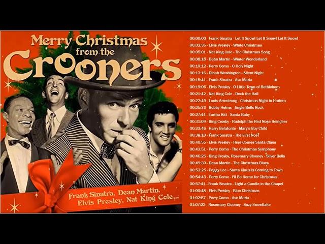 Frank Sinatra Dean Martin Elvis Presley Nat King Cole Bing Crosbey Merry Christmas from the Crooners