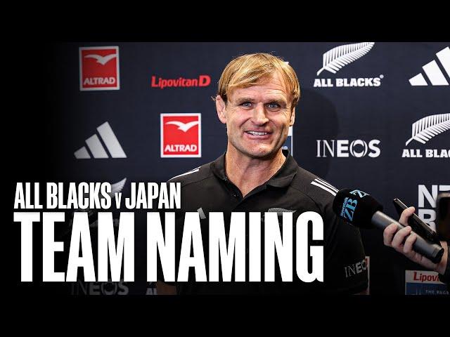 Roigard returns, Lakai and Love set for All Blacks debuts | Press Conference (Tokyo)