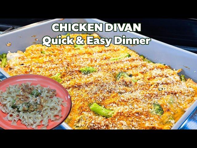 Quick & Easy CHICKEN DIVAN Dinner Idea