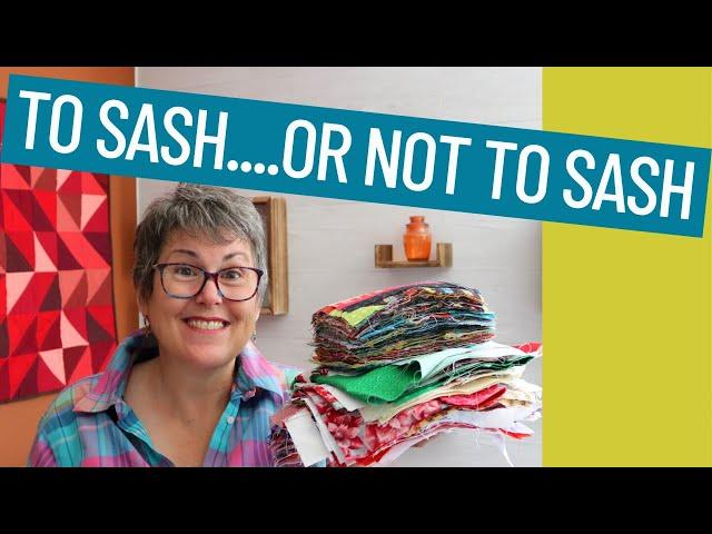 HOW TO USE SASHING WITH YOUR SAMPLER BLOCKS - QUILTING TUTORIAL