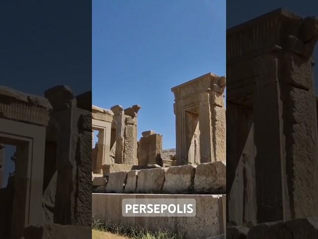 The Tachara, also referred to as the Palace of #darius the Great, #persepolis #shiraz #shorts