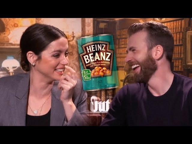 chris evans and ana de armas are obsessed with beans