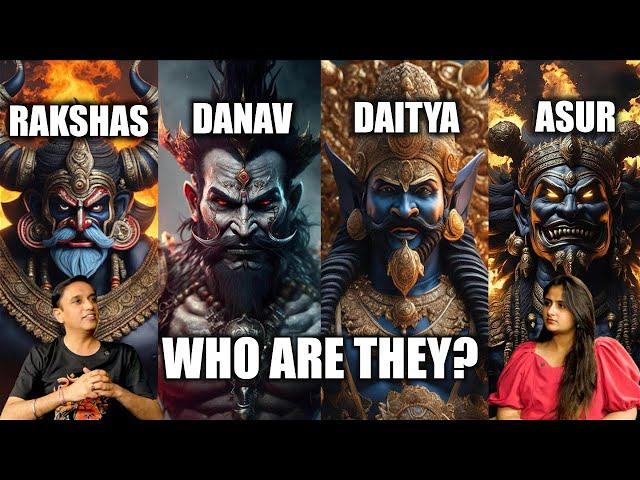 Rakshas, Danav, Daitya, Asur - Who Are They? Dr. Vineet Aggarwal | @Karmickritya