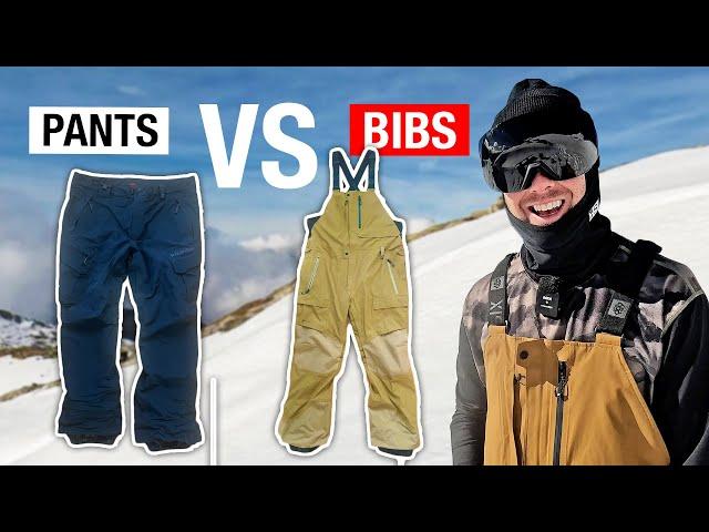 PANTS VS BIBS - Which Are the Best for Snowboarding?