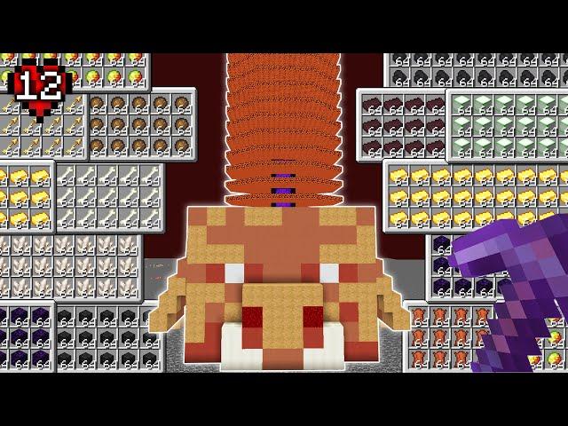 I Built The Best Nether Farms In Minecraft Hardcore