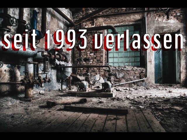 LOST PLACE- Unglaublich, seit 1993 verlassene Papierfabrik