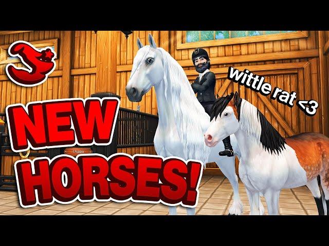 Star Stable - Buying The New Horse Coat Variations! 