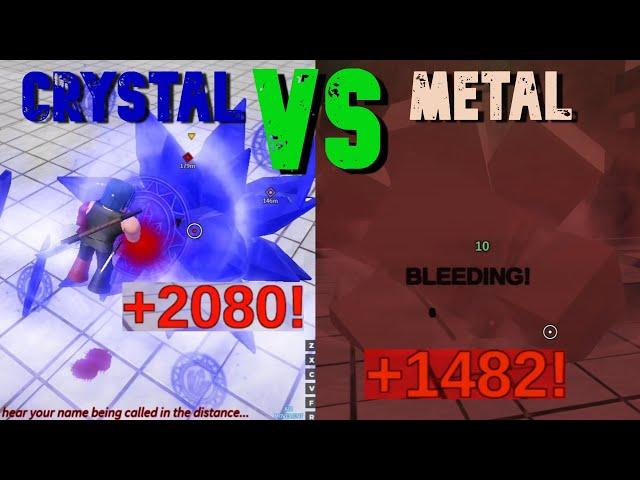 IS CRYSTAL STRONGER THAN METAL? - Arcane Odyssey