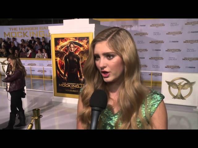 Willow Shields at the 'Mockingjay: Part 1' LA Premiere