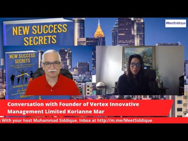 Founder of Vertex Innovative Management Limited Korianne Mar on Growth Hacking Secrets