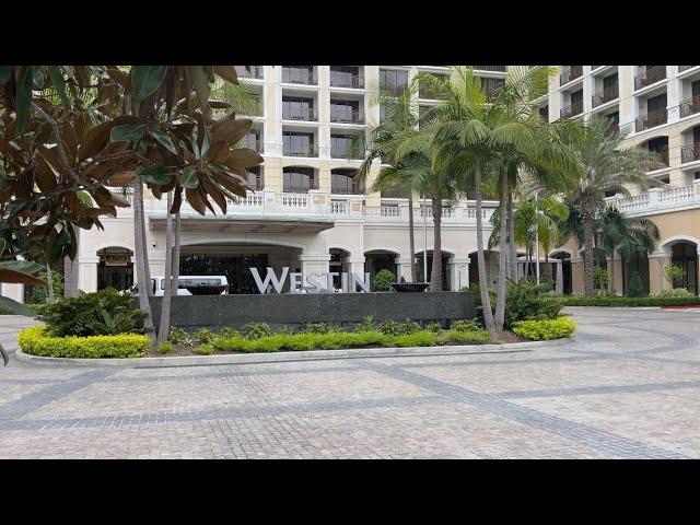 Westin Anaheim Resort | park view room tour | walk to the parks | Rise Rooftop Lounge