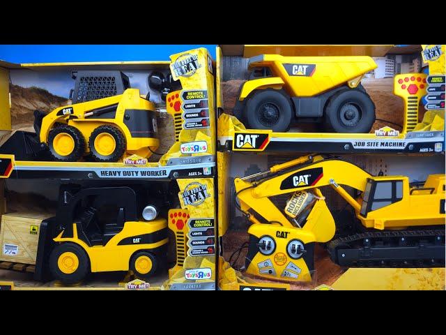 COLECCION DE MAQUINAS DE CONSTRUCCION CAT CON MANDO MAQUINAS MOTORIZADAS REMOTE CONTROLED