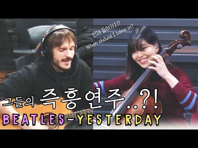 IMPROVISATION on the Radio Show! (The Beatles Yesterday) | CelloDeck X Aancod