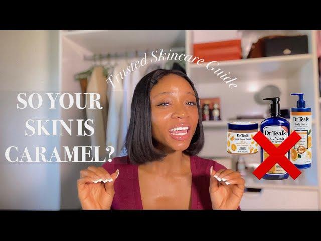 The Caramel Complexion Skincare Guide You need | Body Care routine for Glowy Soft Skin