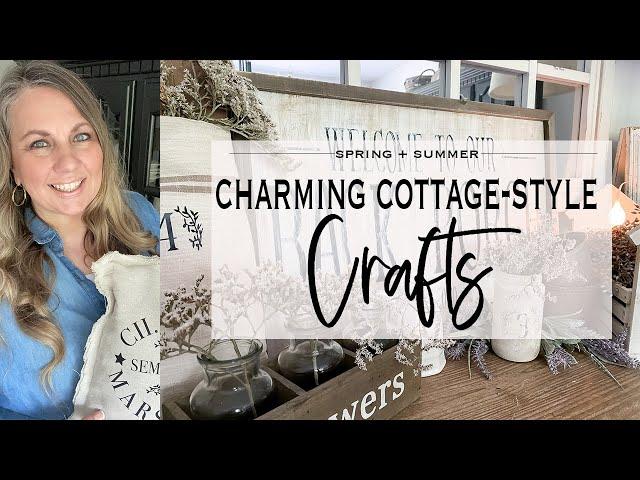 Charming Cottage-Style Crafts for Spring and Summer | Cricut Craft Ideas