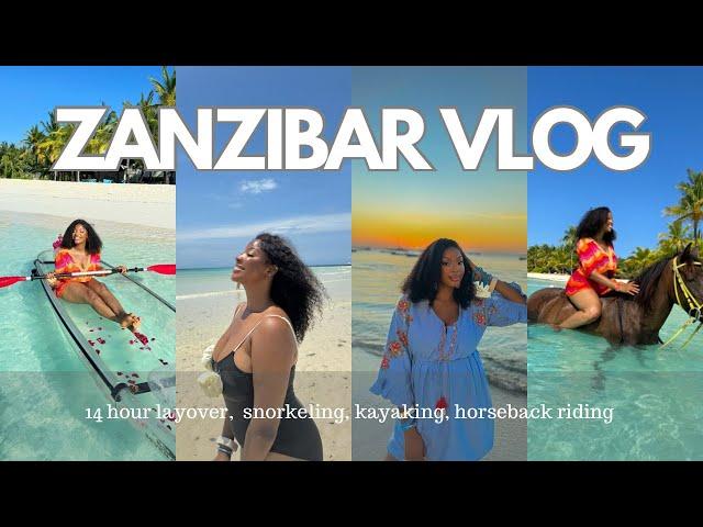 Travel vlog to Zanzibar!