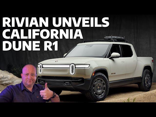 Rivian Unveils the California Dune Edition – A Tri-Motor R1 Built for Sand Adventures!