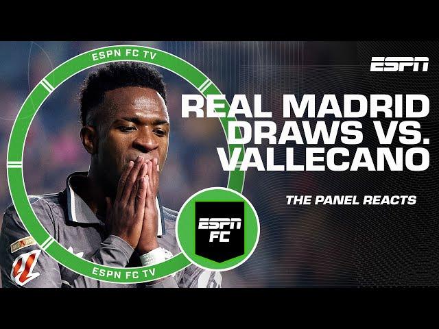 Real Madrid draws vs. Rayo Vallecano  Should Vinicius Junior have started? | ESPN FC