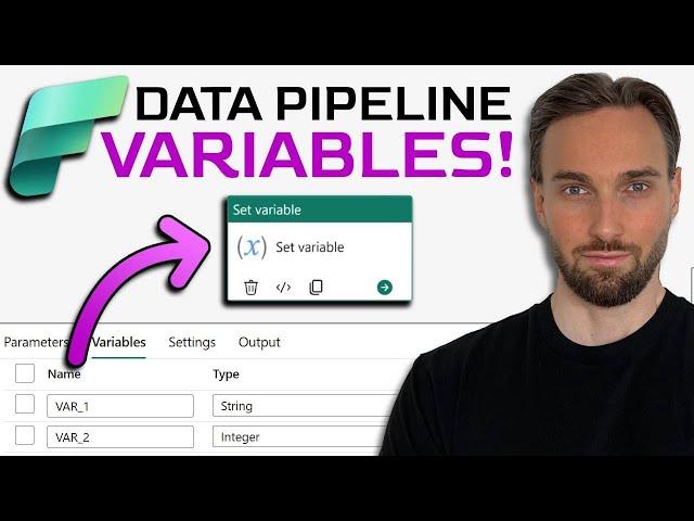 Microsoft Fabric Data Pipeline Variable Tutorial