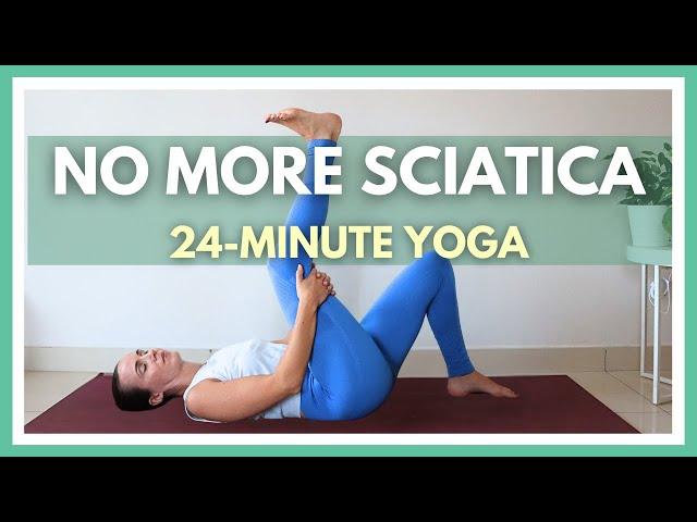 Yoga for Sciatica Relief  Stop Low Back Pain!