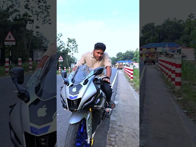 Yamaha r15m funny action #r15 #bike #biker #rider #funnyshorts #viralshorts