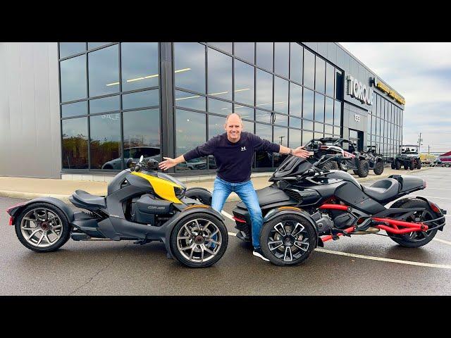 Can Am Ryker Vs  Spyder F3: You May Not Have To Spend More To Get What You Want!