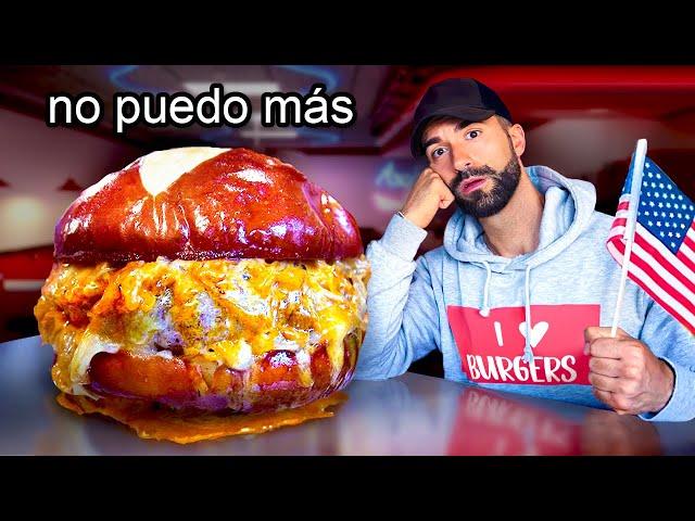 100 Horas Comiendo Hamburguesas en Nueva York *La burger más Barata, Cara y Secreta*