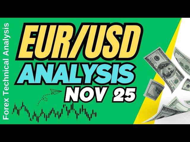 EUR USD Technical Analysis for November 25, 2024