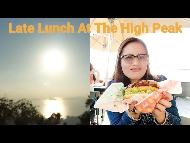 Late lunch at the High Peak