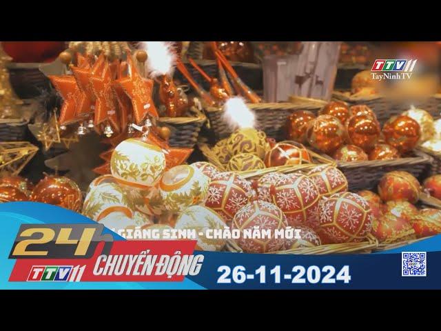 24h Chuyển động 26-11-2024 | Tin tức hôm nay | TayNinhTVEnt