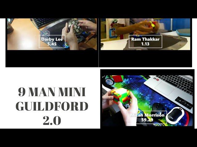 2:49.48 9-Man Mini Guildford Relay 2.0! Ft.Famous Cubers