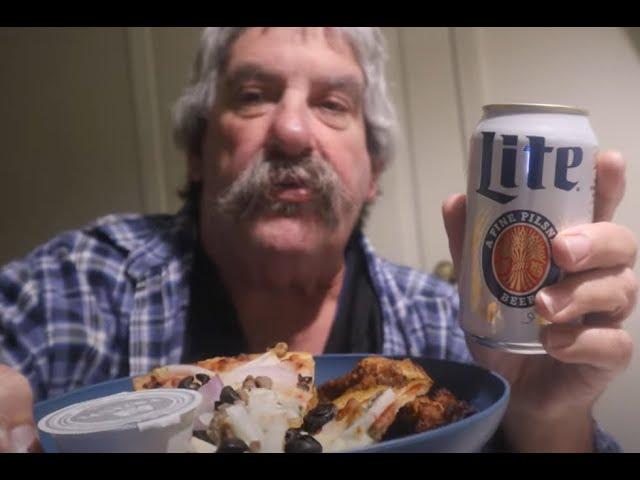 Pizza. Wings & Beer ASMR