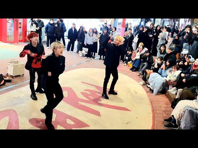 [STREET ARTIST] NEEZ. INTERACTIVE HONGDAE BUSKING. 241203.