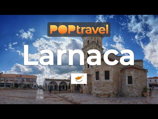 Walking in LARNACA / Cyprus - Winter Day in Cyprus - 4K 60fps (UHD)