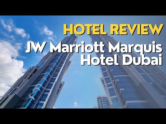 The second tallest hotel in the world | JW Marriott Marquis Hotel Dubai [Executive King Room]