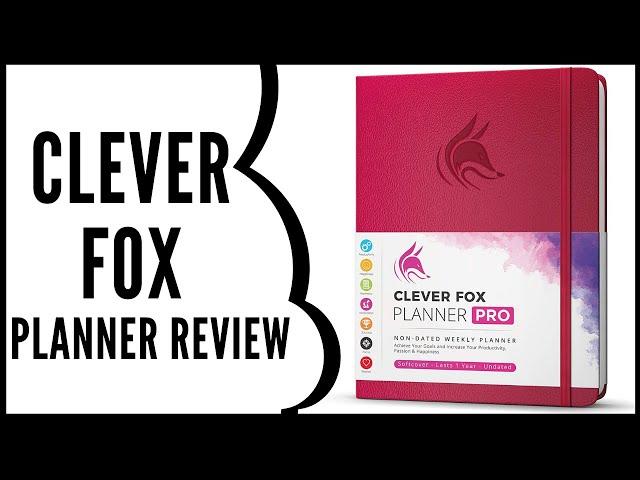 Clever Fox Pro Weekly Planner Review