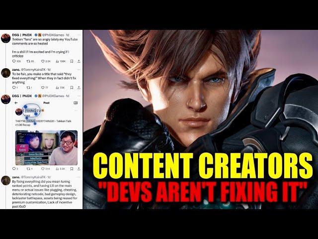 Tekken 8 Content Creators Argue The Devs Aren't Doing Enough