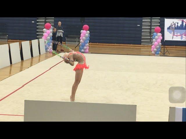 Rhythmic Gymnastics Dallas Cup 2016 - Level 5, Hoop (Allen, TX)