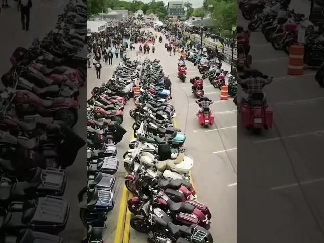 That is a motorcycle Rally