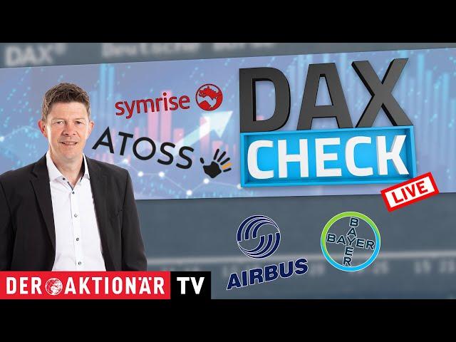 DAX-Check: Airbus, ATOSS Software, Bayer, Deutsche Börse, Symrise, ThyssenKrupp, Vonovia im Fokus