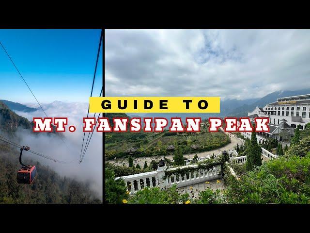 Guide to Mt. Fansipan Peak, Sapa Vietnam