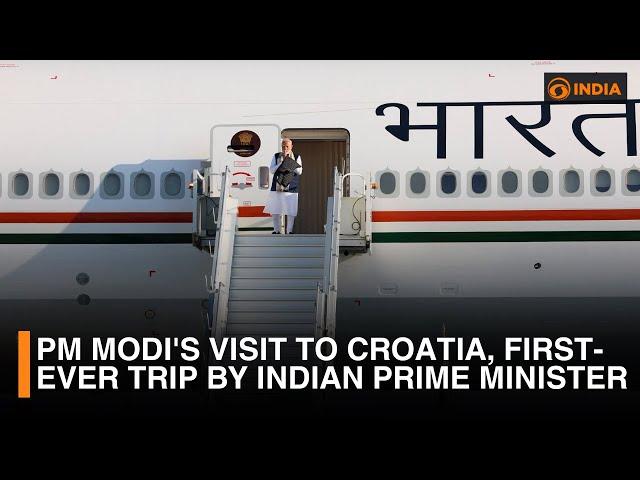 PM Modi's Visit to Croatia, First-Ever Trip By Indian Prime Minister