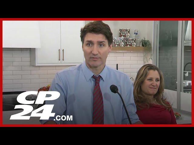 BREAKING: Trudeau offering Canadians a temporary tax break on toys, takeout, snacks and more