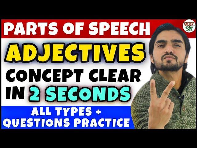 Adjective | Adjectives in English Grammar | Adjectives | Concept/Words/Definition/Clause/Phrase