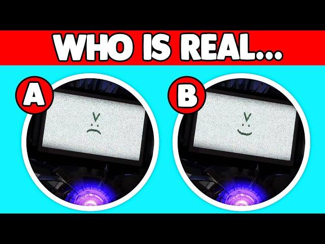 Guess the Real Skibidi Toilet Character | skibidi toilet 73 (part 1) #21