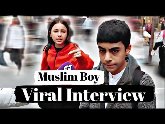 Muslim Boy Viral Interview In Turkey !!