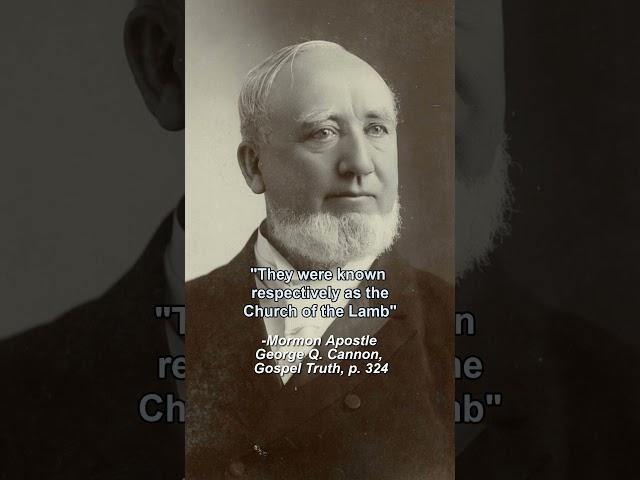 Mormon Apostle George Q Cannon, All Churches Are Church Of Babylon, Except For LDS Church