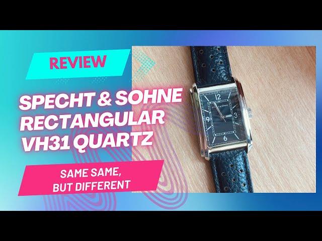 Specht & Sohne Rectangular Homage - fun & little lookalike watch